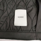 Ujoh W-ZIP QUILTED VEST サイズ2 ダブルジップ キルティング ベスト M773-V51-902 定価60500円 22AW ブラック メンズ ウジョー【中古】6-0112T♪
