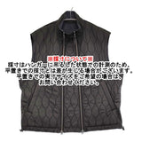 Ujoh W-ZIP QUILTED VEST サイズ2 ダブルジップ キルティング ベスト M773-V51-902 定価60500円 22AW ブラック メンズ ウジョー【中古】6-0112T♪