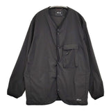 NANGA PLC EXCURSION CARDIGAN サイズM 定価15400円 N2500-1T405A カーディガン 25SS ブラック メンズ ナンガ【中古】5-1210M♪