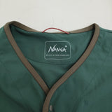NANGA PLC EXCURSION CARDIGAN サイズM 定価15400円 N2500-1T405A カーディガン 25SS グリーン メンズ ナンガ【中古】5-1210M♪