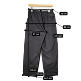 NANGA PLC EXCURSION PANTS サイズS 定価14300円 N2500-1T404A パンツ 25SS ブラック メンズ ナンガ【中古】5-1210G♪