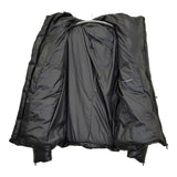 KAZUYUKI KUMAGAI ATTACHMENT グローブラムレザー フーデッドダウン 定価203500円 ダウンジャケット ブラック メンズ アタッチメントカズユキクマガイ【中古】6-0112A♪