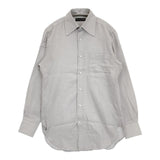 International Gallery BEAMS コットン ドレスシャツ 長袖シャツ グレー メンズ インターナショナルギャラリービームス【中古】6-0408M∞