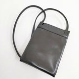CLASKA G&S DO BANK フラットポシェット ポーチ ショルダーバッグ ブラック レディース クラスカ【中古】6-0405G∞