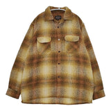 PENDLETON/BILL WALL LEATHER オープンカラーシャツ ビームス購入 4475-7206 XL 長袖シャツ イエロー メンズ ペンドルトン/ビルウォールレザー【中古】6-0109T♪