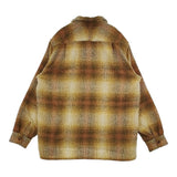 PENDLETON/BILL WALL LEATHER オープンカラーシャツ ビームス購入 4475-7206 XL 長袖シャツ イエロー メンズ ペンドルトン/ビルウォールレザー【中古】6-0109T♪