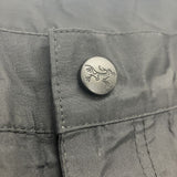 ARC'TERYX GORE-TEX 00s初期 2000年代 ベルト付き サイズL パンツ ブラック メンズ アークテリクス【中古】6-0408G∞