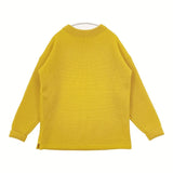 ANDERSEN-ANDERSEN フィッシャーマンセーター ウール サイズL セーター ニット イエロー メンズ アンデルセンアンデルセン【中古】6-0109T♪