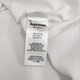Supreme 新品タグ付き Capital S/S Top サイズL SS25KN90 刺繍ロゴ 半袖Ｔシャツ カットソー ホワイト メンズ シュプリーム【中古】5-1219S♪