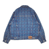 Supreme 新品タグ付き Studded Seam Denim Trucker Jacket SS25J87 サイズM デニムジャケット 25SS ブルー メンズ シュプリーム【中古】5-1219M♪