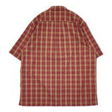 Supreme 新品タグ付き Plaid Short-Sleeve Shirt サイズXL SS25S12 チェック 半袖シャツ 25SS レッド メンズ シュプリーム【中古】5-1219S♪