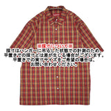 Supreme 新品タグ付き Plaid Short-Sleeve Shirt サイズXL SS25S12 チェック 半袖シャツ 25SS レッド メンズ シュプリーム【中古】5-1219S♪