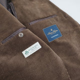 Brooks Brothers DUCA VISCONTI イタリアファブリック コーデュロイジャケット 35SHT テーラードジャケット ブラウン メンズ ブルックスブラザーズ【中古】6-0109T♪