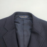 Brooks Brothers MOON イギリスファブリック ウールジャケット 35SHT テーラードジャケット ネイビー メンズ ブルックスブラザーズ【中古】6-0109T♪