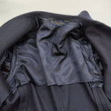 Brooks Brothers MOON イギリスファブリック ウールジャケット 35SHT テーラードジャケット ネイビー メンズ ブルックスブラザーズ【中古】6-0109T♪