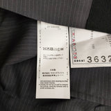 Sacai Doeskin Jacket 定価137500円 25-03632M サイズ2 ストライプ テーラードジャケット 25SS チャコールグレー メンズ サカイ【中古】5-1222M♪