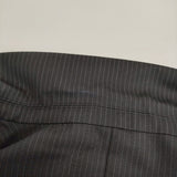 Sacai Doeskin Jacket 定価137500円 25-03632M サイズ2 ストライプ テーラードジャケット 25SS チャコールグレー メンズ サカイ【中古】5-1222M♪