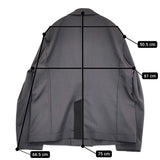 Sacai Doeskin Jacket 定価137500円 25-03632M サイズ2 ストライプ テーラードジャケット 25SS チャコールグレー メンズ サカイ【中古】5-1222M♪