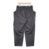 Sacai Doeskin Pants 定価121000円 25-03633M サイズ3 イカパンツ ストライプ パンツ 25SS チャコールグレー メンズ サカイ【中古】5-1222G♪
