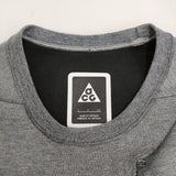 NIKE ACG 新品 TECH FLEECE CREW エロルソン時代 810125 サイズS スウェット 2016AW グレー メンズ ナイキ エーシージー【中古】5-1222T♪