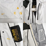 NIKE ACG 新品 DEPLOY GORE-TEX JACKET エロルソン時代 923952 サイズS ジャケット 18SS ホワイト ブラック メンズ ナイキ エーシージー【中古】5-1222M♪