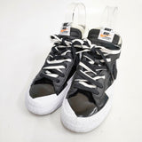 NIKE/Sacai BLAZER LOW 27cm DM6443-001 スニーカー ブラック ホワイト メンズ ナイキ/サカイ【中古】6-0224G◎