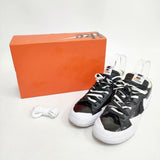NIKE/Sacai BLAZER LOW 27cm DM6443-001 スニーカー ブラック ホワイト メンズ ナイキ/サカイ【中古】6-0224G◎