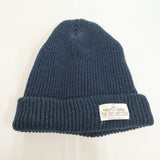 Mighty Shine アクリル ニット帽 帽子 ニットキャップ ネイビー メンズ マイティシャイン【中古】6-0117T◎