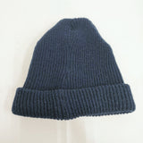 Mighty Shine アクリル ニット帽 帽子 ニットキャップ ネイビー メンズ マイティシャイン【中古】6-0117T◎