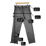 theory 新品 ZAINE BE A DRW NAMBA TWILL イーシースラックス パンツ グレー メンズ セオリー【中古】6-0404G∞