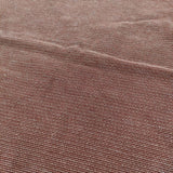 theory MILAN TEE MICRO GRID CHECK コットンニット サイズM クルーネック 半袖Ｔシャツ カットソー ブラウン メンズ セオリー【中古】6-0501S♪