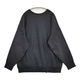 BOWWOW UNISPHERE SWEATSHIRTS 定価28600円 ダメージ加工 サイズXL スウェット ブラック メンズ バウワウ【中古】6-0109M♪