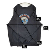 BOWWOW UNISPHERE SWEATSHIRTS 定価28600円 ダメージ加工 サイズXL スウェット ブラック メンズ バウワウ【中古】6-0109M♪