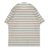 AURALEE GRADIENT STRIPE JERSEY TEE サイズ4 定価24200円 A25AT02GJ 半袖Ｔシャツ カットソー 25AW ベージュ グリーン メンズ オーラリー【中古】5-1226S♪