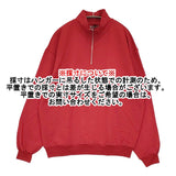 AURALEE 未使用品 LIGHT WOOL SWEAT HALF ZIP P/O サイズ4 定価37400円 A25AP01WU スウェット 25AW レッド メンズ オーラリー【中古】5-1226T♪
