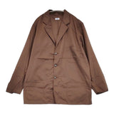 FOUNDOUR 新品 WORK JACKET サイズ3 定価35200円 015FD251012 ワーク テーラードジャケット 25SS ブラウン メンズ ファウンダ【中古】5-1226M♪