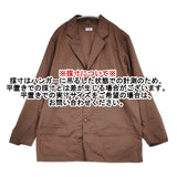 FOUNDOUR 新品 WORK JACKET サイズ3 定価35200円 015FD251012 ワーク テーラードジャケット 25SS ブラウン メンズ ファウンダ【中古】5-1226M♪