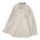 FOUNDOUR WESTERN SHIRT サイズ3 定価31900円 015FD251004 ウェスタン 長袖シャツ 25SS ベージュ メンズ ファウンダ【中古】5-1226M♪