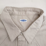FOUNDOUR WESTERN SHIRT サイズ3 定価31900円 015FD251004 ウェスタン 長袖シャツ 25SS ベージュ メンズ ファウンダ【中古】5-1226M♪