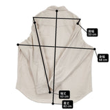 FOUNDOUR WESTERN SHIRT サイズ3 定価31900円 015FD251004 ウェスタン 長袖シャツ 25SS ベージュ メンズ ファウンダ【中古】5-1226M♪