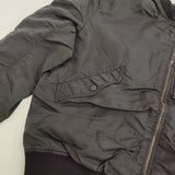 BOWWOW BOUTIQUE L-2B FLIGHT JK サイズL 定価69300円 BW242-BL2FJVV ミリタリージャケット 24AW ブラック メンズ バウワウ【中古】6-0109T♪