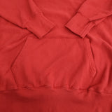 LES TIEN 裏起毛スウェットパーカー アメリカ製 USA製 サイズM プルオーバー パーカー レッド メンズ レス ティエン【中古】6-0109T♪