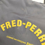COMME des GARCONS SHIRT/FRED PERRY スポーツバッグ ジムバッグ レコーバッグ トートバッグ ネイビー メンズ コムデギャルソンシャツ/フレッドペリー【中古】6-0606G∞
