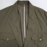 Ujoh 4 Pocket Jacket M751-J53-500 サイズ2 テーラードジャケット カーキ オリーブ メンズ ウジョー【中古】6-0328M♪