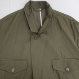 Ujoh 4 Pocket Jacket M751-J53-500 サイズ2 テーラードジャケット カーキ オリーブ メンズ ウジョー【中古】6-0328M♪