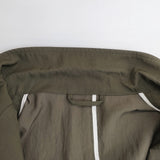Ujoh 4 Pocket Jacket M751-J53-500 サイズ2 テーラードジャケット カーキ オリーブ メンズ ウジョー【中古】6-0328M♪