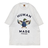 HUMAN MADE GRAPHIC T-SHIRT DUCK サイズXL 半袖Ｔシャツ カットソー オフホワイト メンズ ヒューマンメイド【中古】6-0601S∞