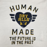 HUMAN MADE GRAPHIC T-SHIRT DRY ALLS サイズXL 半袖Ｔシャツ カットソー オフホワイト メンズ ヒューマンメイド【中古】6-0601S∞