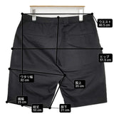 BEAUTY&YOUTH UNITED ARROWS カルゼノープリーツイージーショートパンツ サイズL ハーフパンツ ショーツ ブラック メンズ ビューティアンドユース【中古】6-0501S♪