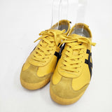 ONITSUKA TIGER MEXICO 66 定価15400円 25.5cm ユニセックス スニーカー イエロー レディース オニツカタイガー【中古】6-0224G◎